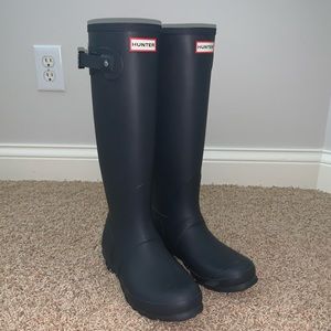 women’s tall matte Hunter boots